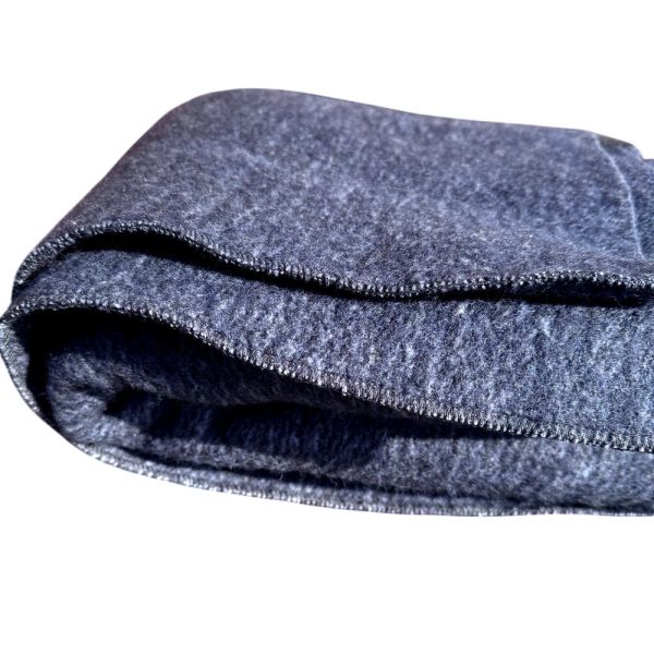 Ковдра армійська напіввовняна ЗСУ - Тип 1 - Вид 1 - 205x140 см - Суми - Темно-синій