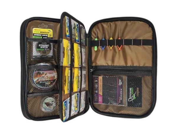 Органайзер-поводочница для фурнитуры и аксессуаров - ПрофМонтаж - 23x33x4 см - Хаки