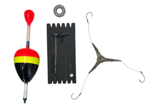 Оснащення Molitrix SHERIFF - Для лову товстолоба з поверхні - 3 гачка №12 - Оснащена
