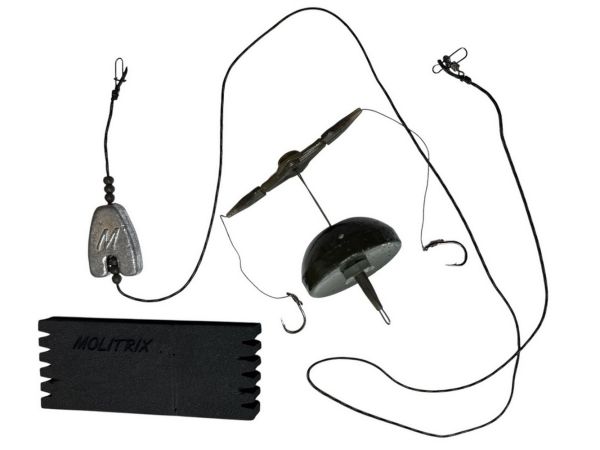 Оснастка Molitrix для лову товстолоба BATISKAF - 2 гачки - Донна - Оснащена