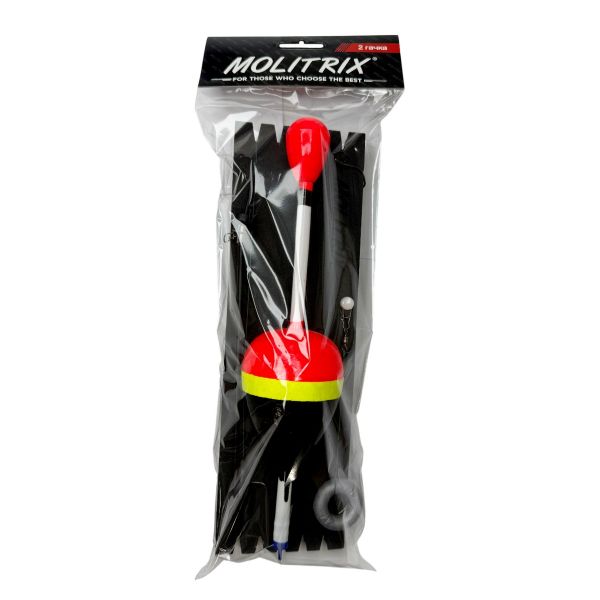 Оснащення Molitrix для лову товстолоба з поверхні - 2 гачки №12 - Оснащене