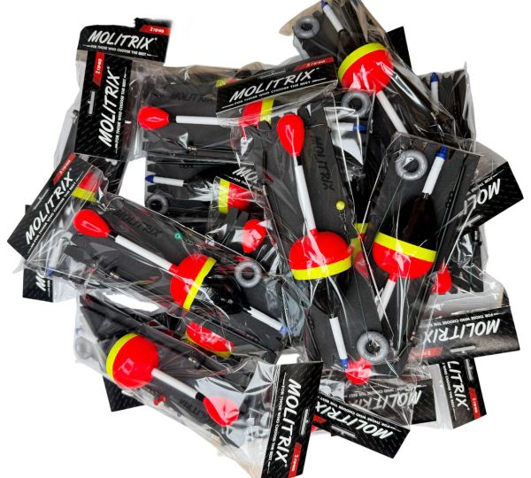 Оснащення Molitrix для лову товстолоба з поверхні - 2 гачки №12 - Оснащене