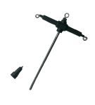 Отвод рыболовный Anvi №7 - Металл - Под технопланктон - 5 шт/уп