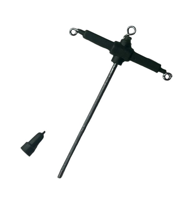 Отвод рыболовный Anvi №7 - Металл - Под технопланктон - 5 шт/уп