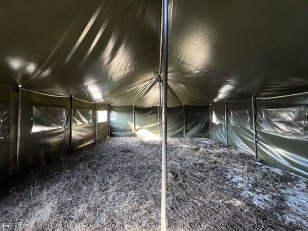 Палатка армейская полевая УСБ-56 на 50 человек (6×9 м) модернизированная