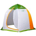 Палатка зимняя Fishing ROI Tornado Ise 3 - 220x220x180 см - Белый/Зелёный/Оранжевый
