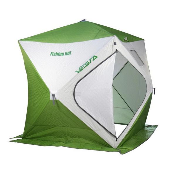 Палатка зимняя Fishing ROI Vesta - Куб - Утепленная