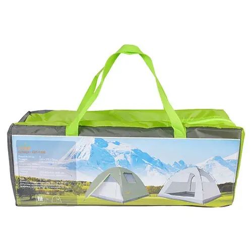 Намет Green Camp 4-місний - GC1668/N4 - Сірий