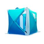 Палатка-куб зимняя однослойная Lanyu 1939 - Без пола - Автомат - 3-х местная - Голубая