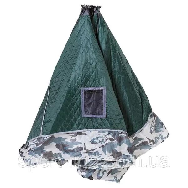 Палатка-куб зимняя утепленная - 3-х местная - 200х200хх205 см - Green Camp