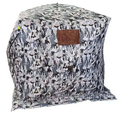 Палатка-куб зимняя утепленная - 3-х местная - 200х200хх205 см - Green Camp