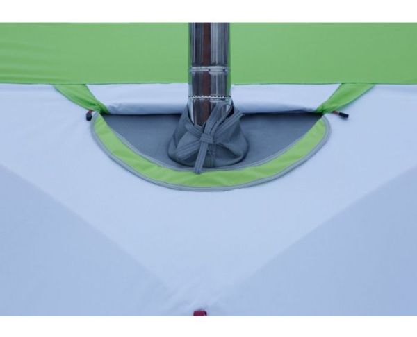 Палатка зимняя Лотос Куб 3 Классик Термо - Зеленая