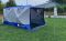 Намет Mircamping 2023 - Напівавтомат - 8-місна - Зимова - Тришарова - З підлогою - Мобільна лазня