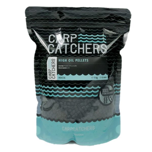 Пеллетс Carp Catchers "High Oil Pellets" - 1 кг