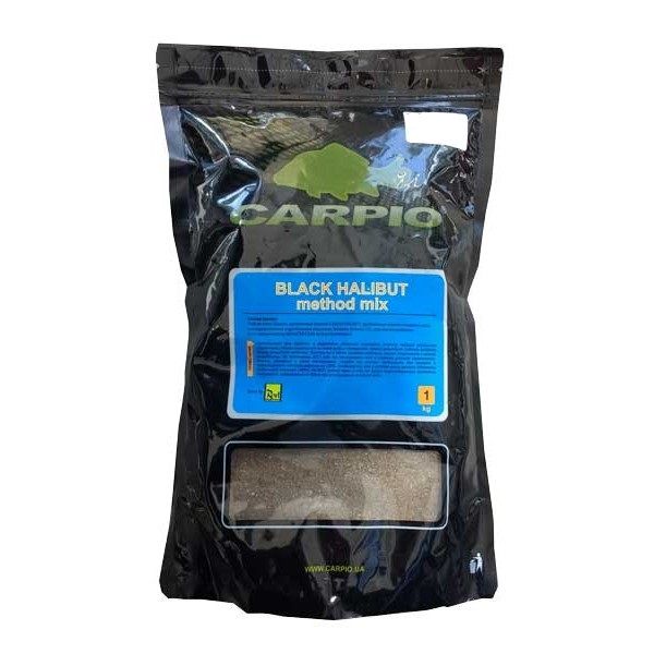 Пеллетс Carpio Method Mix - Black Halibut - 1 кг