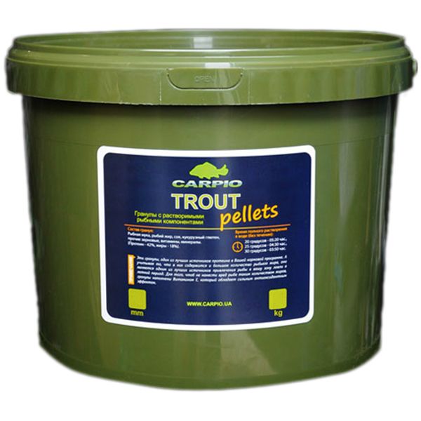 Пеллетс Carpio Trout - Гранулы Ø6 мм