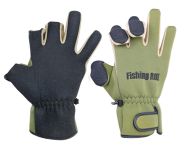 Перчатки неопреновые Fishing ROI - Olive Neoprene gloves