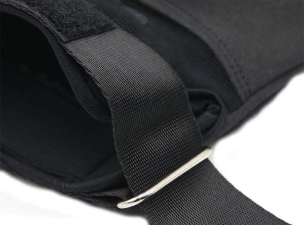 Перчатки тактические ВСУ - С открытыми пальцами - Твердая кость - Карбоновая вставка - Черный