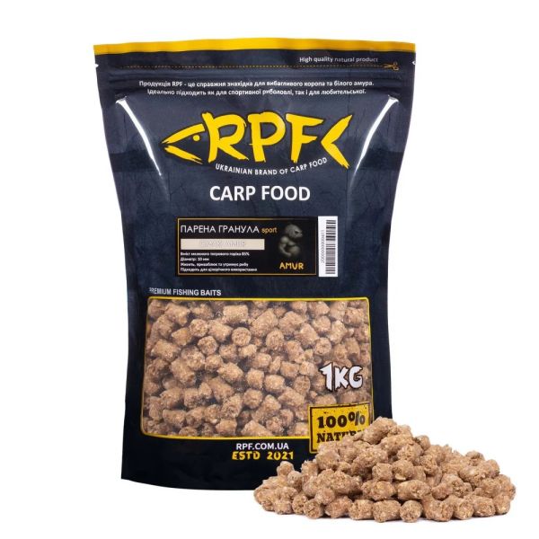 Парена гранула RPF Ø10 мм - Amur - 85% Молотого Тигрового Горіха - 1 кг