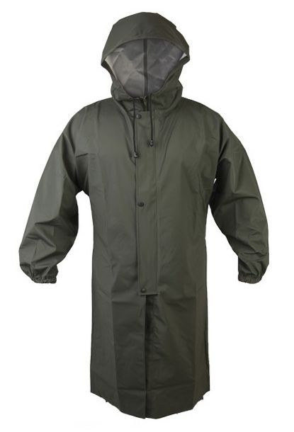 Плащ из ПВХ - ГумаТрест - Дождевик для рыбалки, охоты и туризма