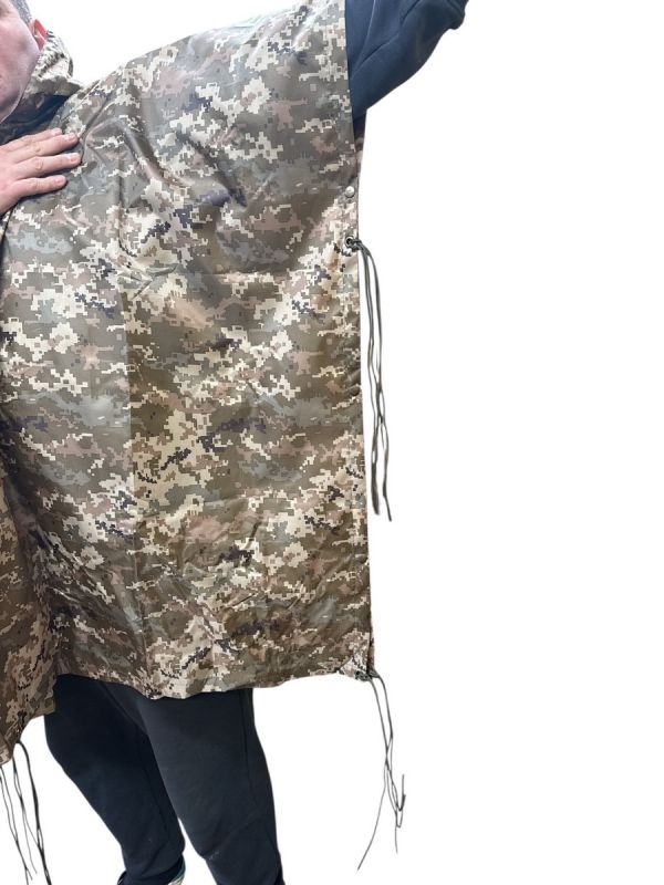 Плащ-намет Пончо - Вид №1 - ЗСУ - Піксель ММ-14