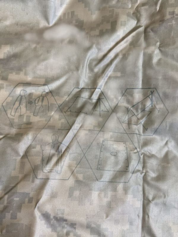 Плащ-намет Пончо - Вид №1 - ЗСУ - Піксель ММ-14