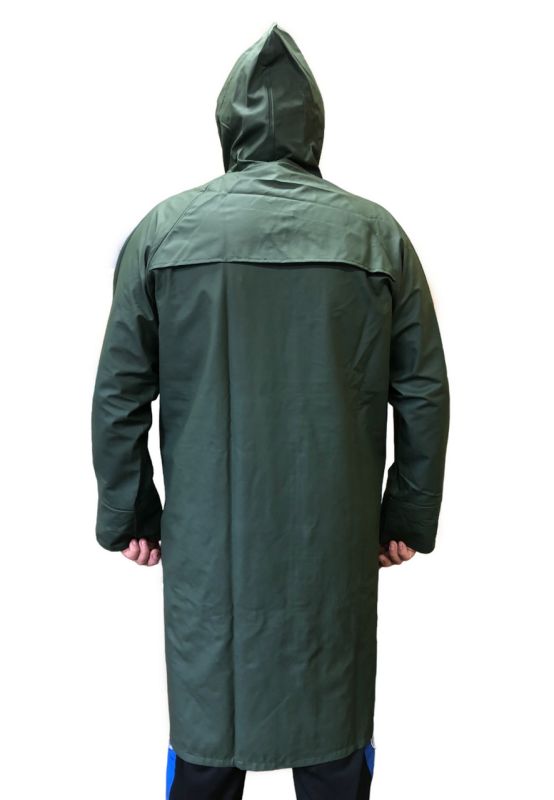 Плащ дощовик Satexo - ПВХ+Нейлон - Хакі