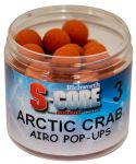 Плавающие бойлы Richworth Pop Ups Boilies - 15 мм - 200 мл - S-Core 3 - Arctic Crab