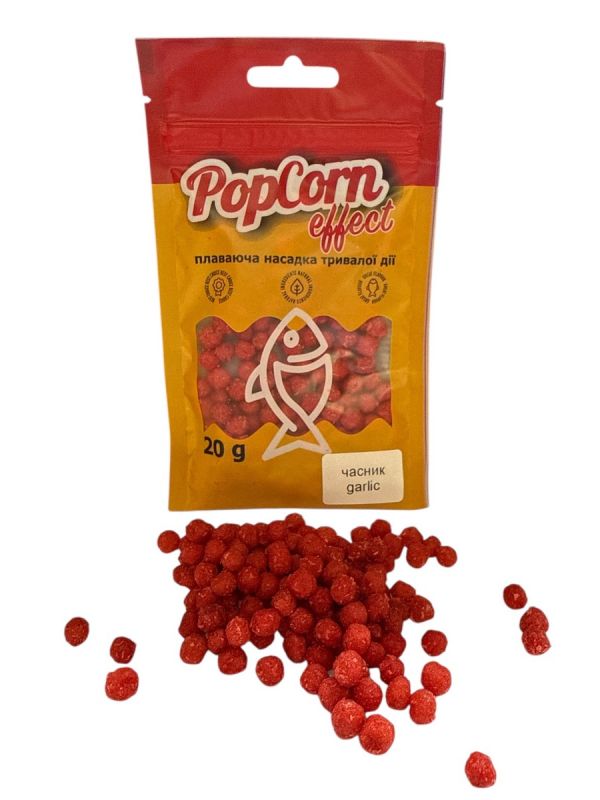 Плаваюча насадка, що пилить PopCorn effect - 20 г - Часник