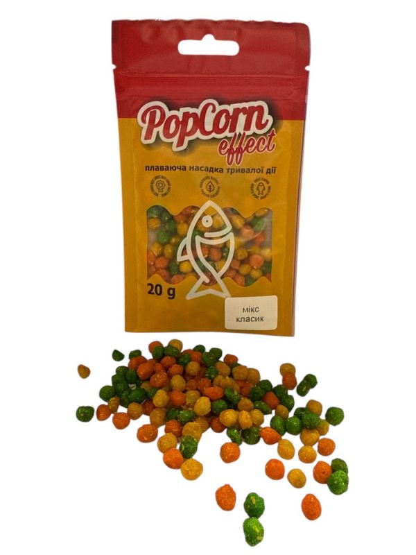 Плавающая пылящая насадка PopCorn effect - 20 г - Микс классик