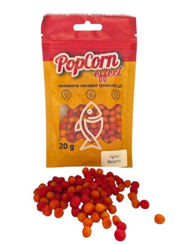 Плавающая пылящая насадка PopCorn effect - 20 г - Тутти-Фрутти