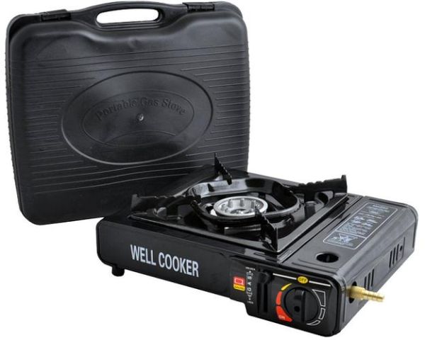 Плита газовая туристическая WELL COOKER - Портативная - В кейсе