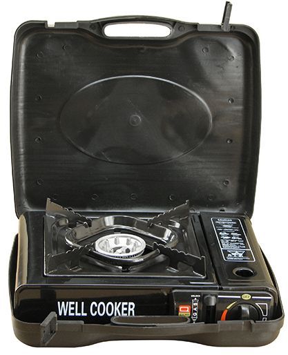 Плита газовая туристическая WELL COOKER - Портативная - В кейсе