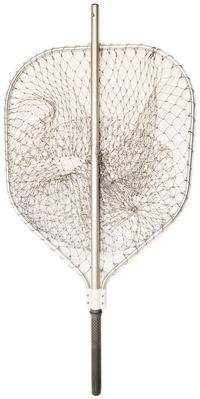 Подсак алюминиевый Ø55 см - Квадратный - Телескопическая ручка - 240 см