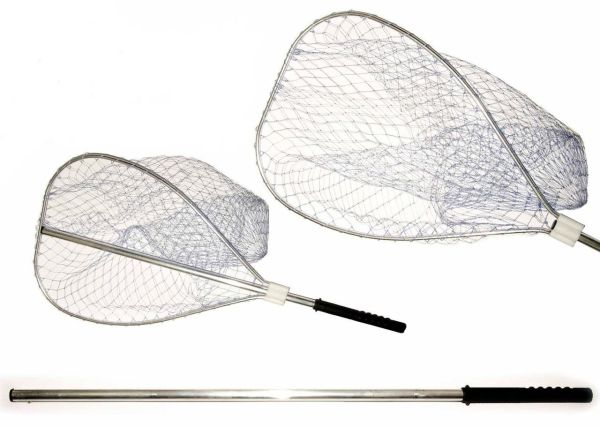 Підсак - Алюміній - Суми - Ø45 см - 1,0 м - Телескопічна ручка - Круглий