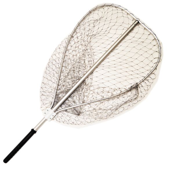 Подсак - Алюминий - Сумы - Ø35 мм - Телескопическая ручка 0,9 м - Овальный