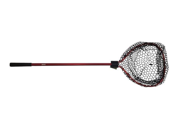 Подсак Briz 002 - 50х40 см - Ячейка сети 18-25 мм - Чёрный/Красный