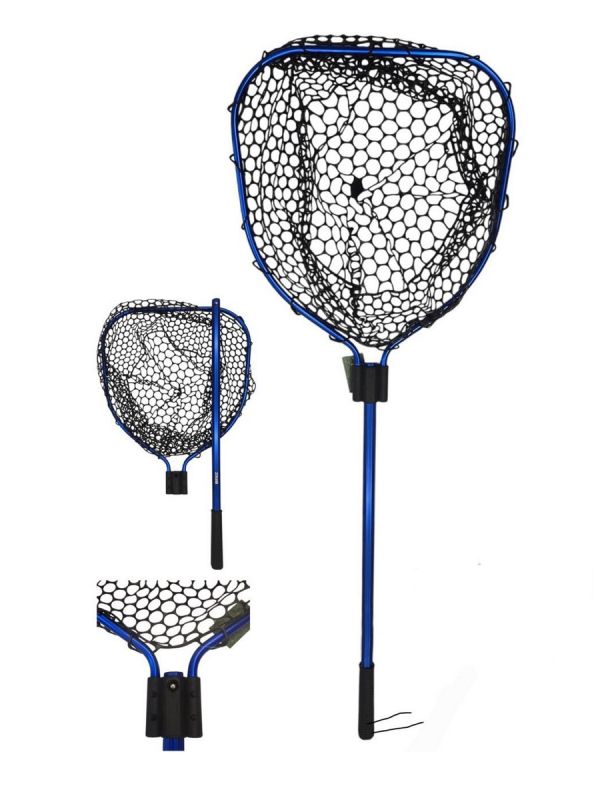 Підсак Briz 003 - 50х45 см - Вічко сітки 18-25 мм - Чорний/Синій