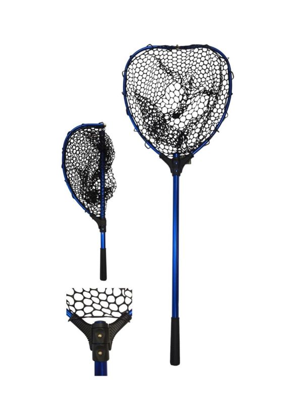 Підсак Briz 004 - 50х42 см - Вічко сітки 18-25 мм - Чорний/Синій