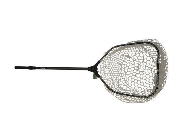 Підсак Briz 005 - Телескопічний - 45х40 см - Вічко сітки 18-25 мм - Білий/Чорний