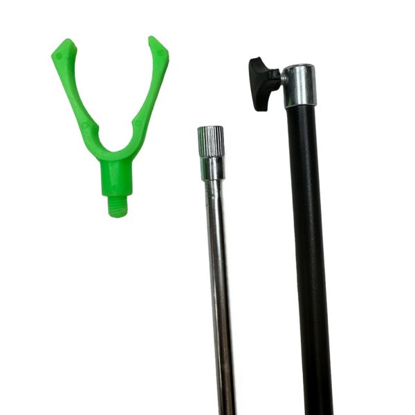 Подставка под сигнализатор - Рогач - Резьба пластик - Зелёный