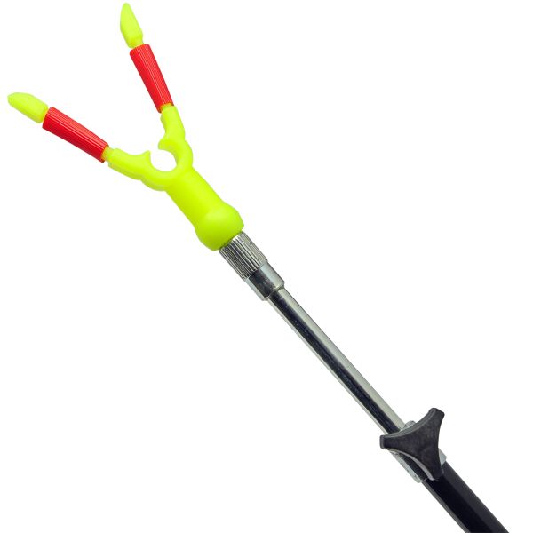 Підставка під сигналізатор - Рогач - Різьблення метал - Чорно-жовтий