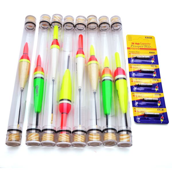 Поплавець Chuangliu №1, що світиться - На батарейці - 7 г - 13 см - EVA - Тубус + батарейка