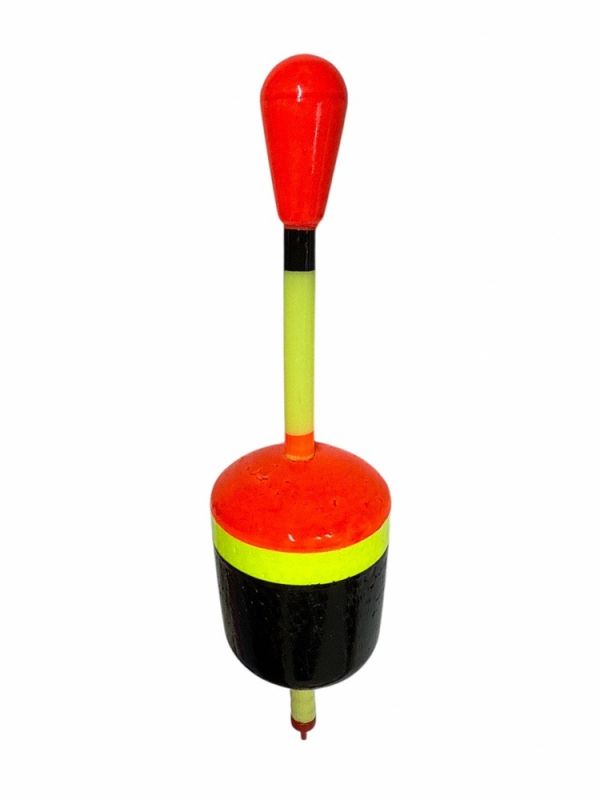 Поплавець для лову товстолоба, хижака XL - Червоно-жовто-чорний