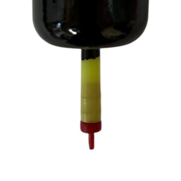 Поплавець для лову товстолоба, хижака XL - Червоно-жовто-чорний