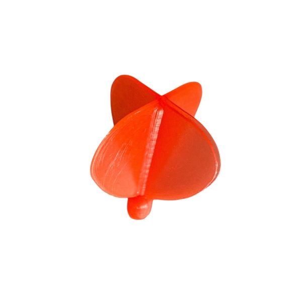 Поплавок для лову товстолоба, хижака XXL - Під світлячок - Червоно-жовто-чорний - 1 шт.