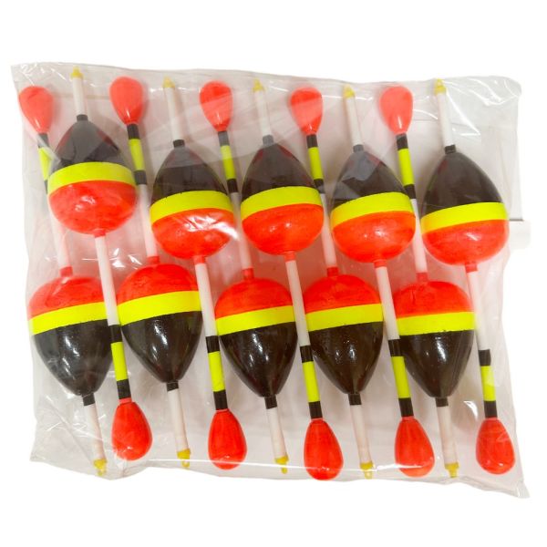 Поплавець для лову товстолоба, хижака XXL - Червоно-жовто-чорний