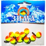 Поплавок Таблетка маленькая - Рыбацкая лавка - Зимний - Ø12 мм - Толщина 6 мм - 1 шт.