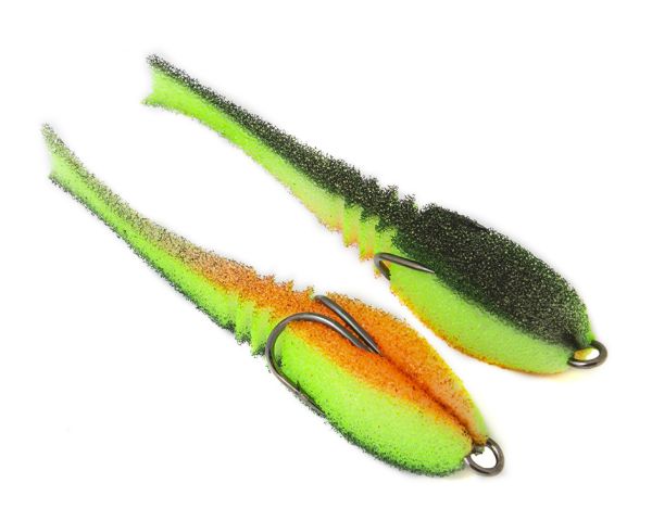 Поролонова рибка-приманка Dancing Fish 3,5" (reverse tail) - ПрофМонтаж - PR802