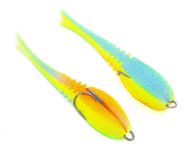 Поролоновая рыбка-приманка Dancing Fish 3,5" (reverse tail) - ПрофМонтаж - PR811